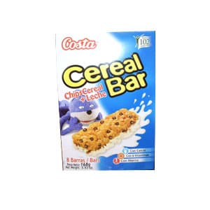Delivery de Cereal | Cereal Bar Costa Chips Cereal+Leche x 168grs **Kellogs** 