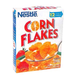 Corn Flakes Nestlé 200grs | Corn Flakes 