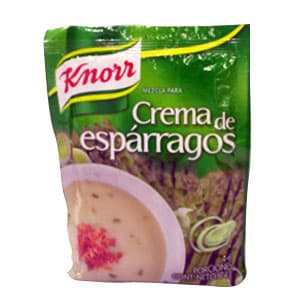 crema de Esparragos Knorr 70g | Crema de Esparragos - Cod:ABG18