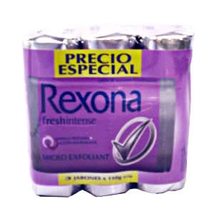 Jabón Rexona fresh intense x 3 unid. | Jabon  - Whatsapp: 980660044
