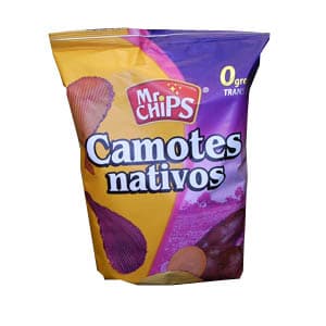 Camotes Nativos x 210 gr | Camote Frito - Cod:ABO08