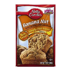 Banana Nut | Banana Nut 182grs **Betty Crocker** - Whatsapp: 980660044