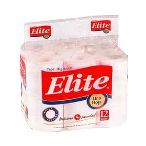 Papel Higienico | Papel Higiénico Elite x 12 rollos - Cod:ABV15