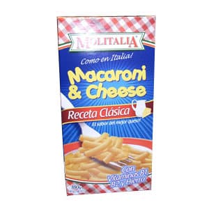 Macaroni and Chesse molitalia x 180 gr | Macaroni - Whatsapp: 980660044