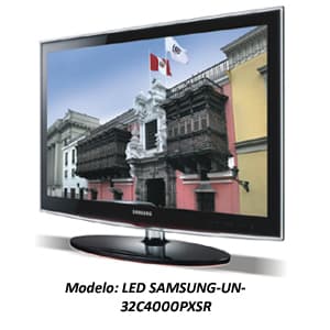 TELEVISOR LED SAMSUNG - UN-32C4000PXSR | Televisores Peru - Cod:ADJ07