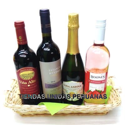 Envio de Regalos Canasta con Vinos Delivery Lima Perú - Whatsapp: 980660044