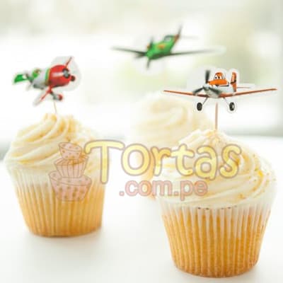 Cupcakes Aviones | Muffins Aviones - Cod:AVN08