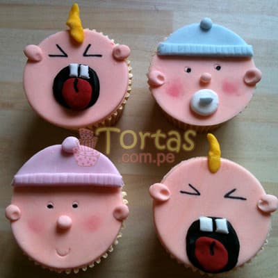 Envio de Regalos Claudia Cupcakes | Cupcakes para bebes - Whatsapp: 980660044