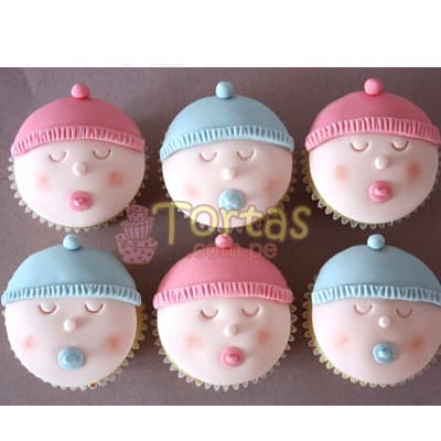Envio de Regalos Cupcakes a Domicilio | Cupcakes a Recien Nacidos - Whatsapp: 980660044
