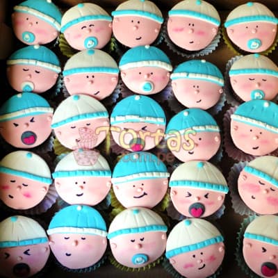 Miss Cupcakes | Cupcakes de Baby Shower - Cod:BBC04