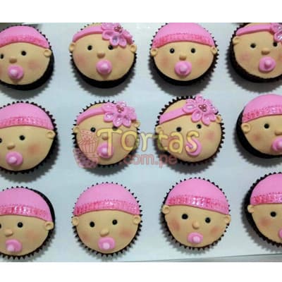 Miss Cupcakes | Cupcakes Carita de Bebes - Whatsapp: 980660044