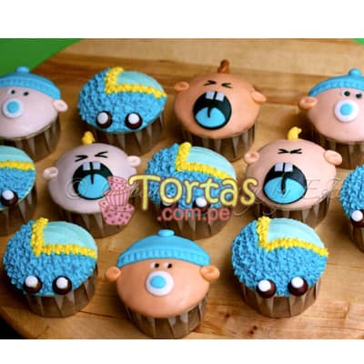 Envio de Regalos Cupcakes a Domicilio | Cupcakes Bebitos llorando - Whatsapp: 980660044