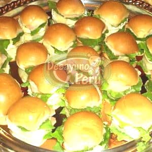 Envio de Regalos Sandwichs Delivery | Sandwichs mini x 16 - Whatsapp: 980660044
