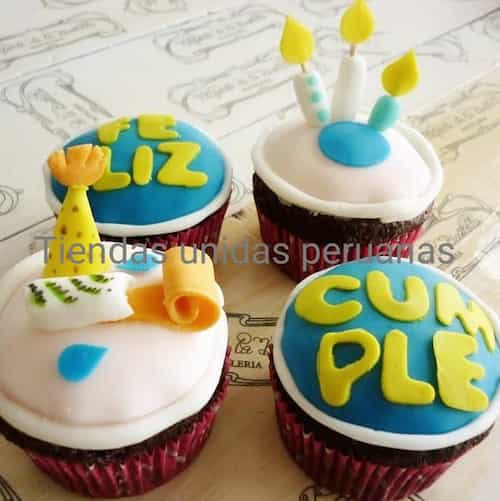 Envio de Regalos Cupcakes Feliz día | Muffins a Lima - Whatsapp: 980660044