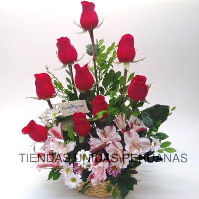 Arreglo con Rosas Delivery | Arreglo de Rosas Limaº - Cod:CCZ15