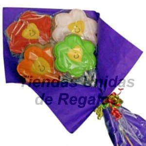 Cesta con Flores de Chocolate | Regalos Delivery - Cod:CHF09