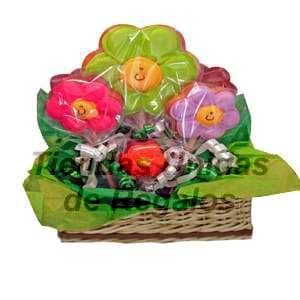 Envio de Regalos Arreglos de Flores de Chocolate en cesta Delivery - Whatsapp: 980660044