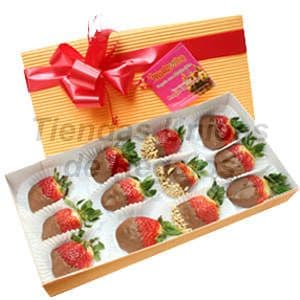 Delivery de Chocolates Para Regalar | Fresas con chocolate en Caja 