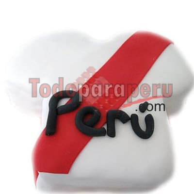 Torta peruana de Cumpleaños | Torta camiseta Peruana | Torta Peruano 