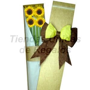 Caja de Girasoles | Girasoles Delivery - Whatsapp: 980660044