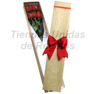 Cajas de Rosas Rojas Para Enamorar | Florería | Caja de Rosas 07 - Cod:CJS07