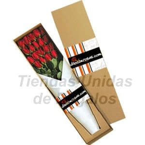 Cajas de Rosas Rojas Para Enamorar | Florería | Caja de Rosas 16 