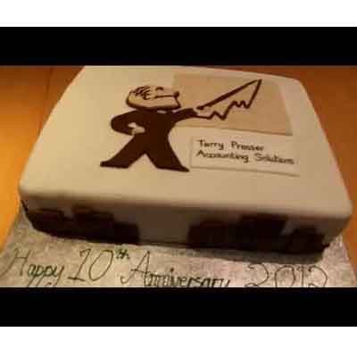 Torta para recepcionista | Torta de Contador Accounter Cake - Cod:CND09
