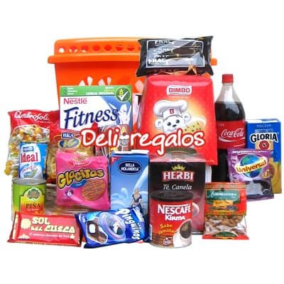 Canasta de alimentos a domicilio en Perú - Cod:CNT10