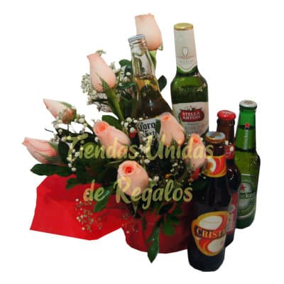 Envio de Regalos Delivery de Licores | Delivery cerveza | Arreglos de Flores con Cerveza - Whatsapp: 980660044