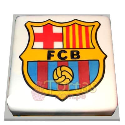 Torta de Barcelona Cuadrada delivery - Whatsapp: 980660044