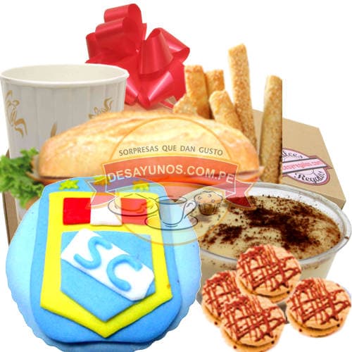 Envio de Regalos Desayunos Delivery con temática sporting cristal - Whatsapp: 980660044
