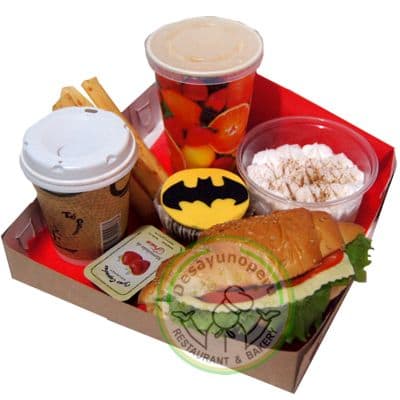 Enviar Desayuno a Domicilio | Desayuno Batman - Cod:DGA02