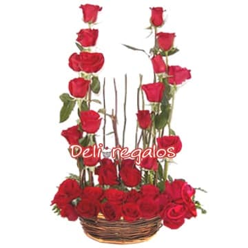 Rosas Importadas | Arreglo de Rosas Importadas Rojas - Whatsapp: 980660044