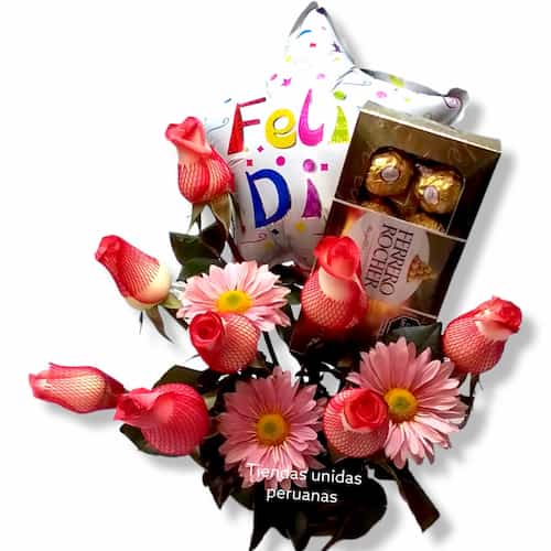 Envio de Regalos Rosas Importadas, bombones y globo - Whatsapp: 980660044