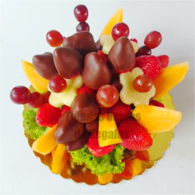 Envio de Regalos Frutas y Fresas bañadas en chocolate lima - Whatsapp: 980660044