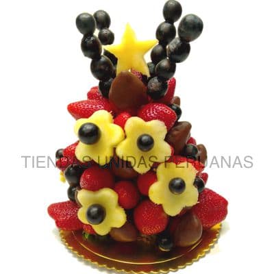 Arbol de Navidad de Frutas | Regalos por Navidad - Whatsapp: 980660044