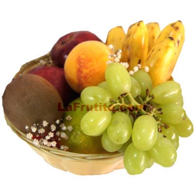 Canasta con Frutas | Canastas de frutas a Domicilio | Canastas de Frutas - Cod:FCC14