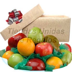 Regalos de frutas con Chocolate | Canasta de fruta para regalo - Cod:FCC15