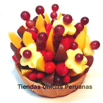 Envio de Regalos Frutero Delivery | Frutero Especial en Canasta Grande - Whatsapp: 980660044