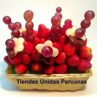 Envio de Regalos Frutero Delivery | Frutero Especial con chocolate - Whatsapp: 980660044