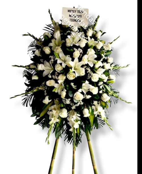 Envio de Coronas Fúnebres al Momento | Arreglos Funebres Urgente |  Lafrutita.com