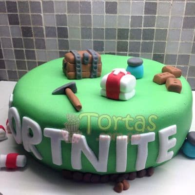 Torta Fortnite para el | Torta Tema Fortnite 