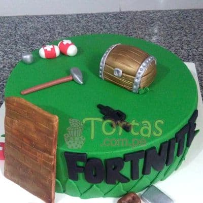Pastel de Fortnite | Tortas fortnite juego video - Cod:FNC03