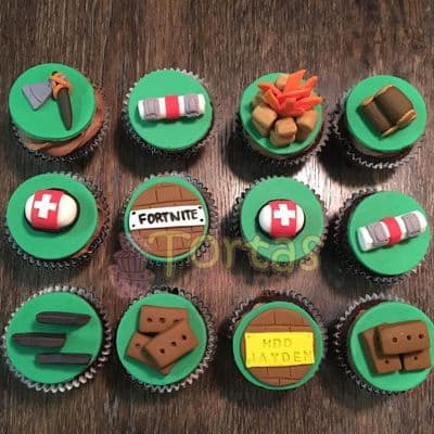 Envio de Regalos Cupcakes Fornite Especial | imágenes de Fortnite | Diseños de tortas - Whatsapp: 980660044
