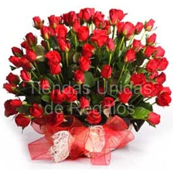 Envio de Regalos Arreglos de Rosas Gigantes | 60 Rosas - Whatsapp: 980660044