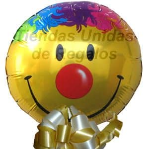 Envio de Regalos Globo Carita Feliz | Globos Metalicos - Whatsapp: 980660044