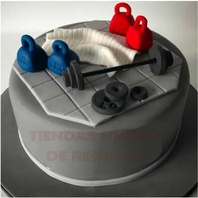 Crossfit cake | Tortas temáticas | Torta Pesa kettlebell - Cod:GMS09