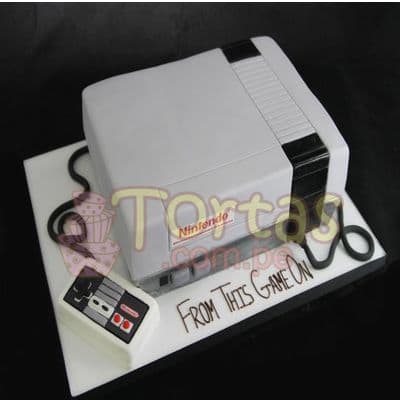 Torta Nintendo Vintage | NES Cake | Torta NES
