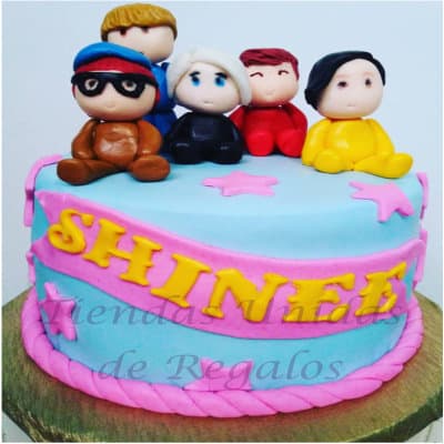 Torta Shinee 2 | Kpop Cakes | Tortas Coreanas 