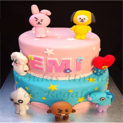 Torta Kpop 2 | Kpop Cakes | Tortas Coreanas - Whatsapp: 980660044